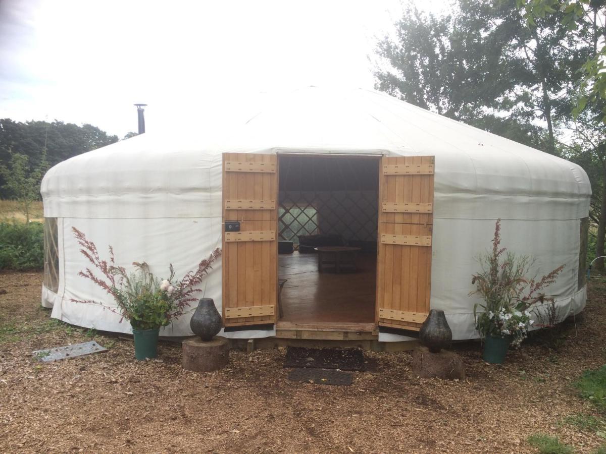 Plush Tents Yurt Village ชิชิสเตอร์ ภายนอก รูปภาพ
