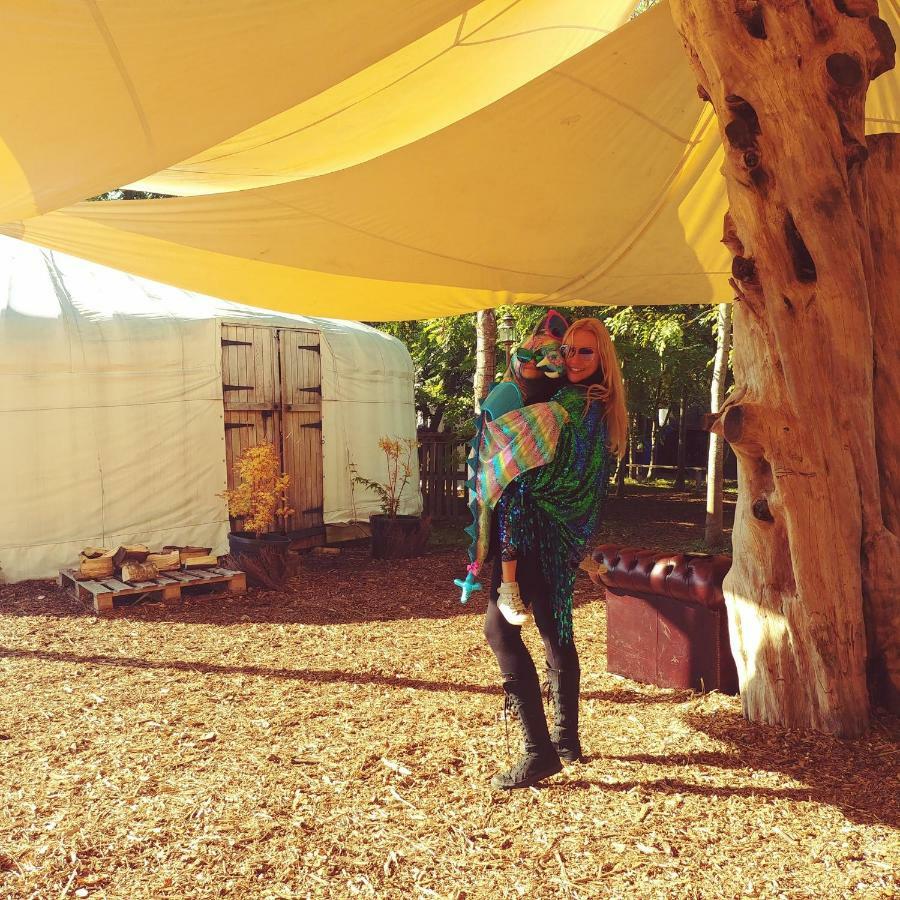 Plush Tents Yurt Village ชิชิสเตอร์ ภายนอก รูปภาพ